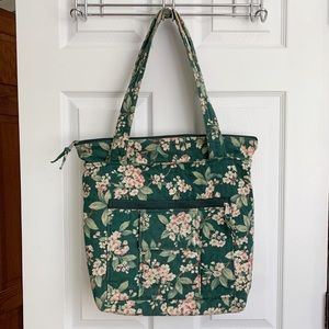 💕 Quilted Floral Tote